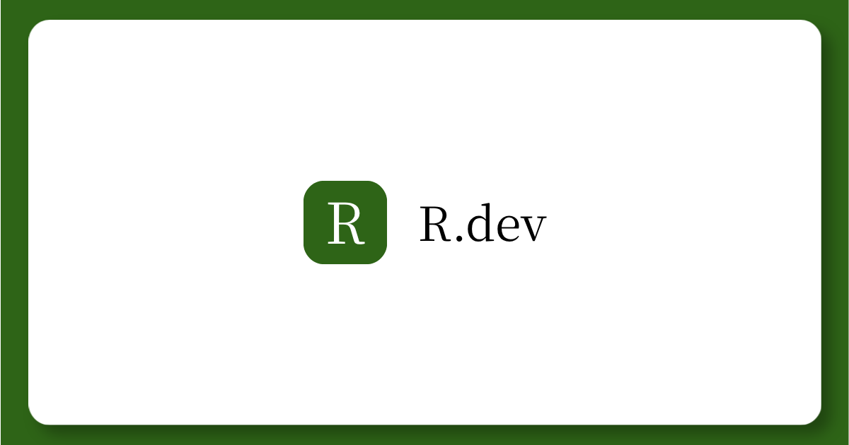 R.dev